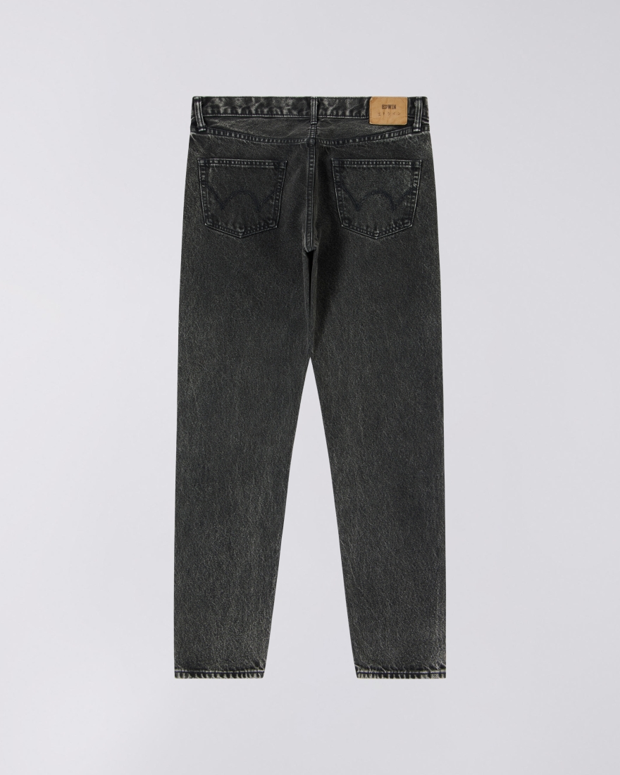 EDWIN Regular Tapered Jeans Black