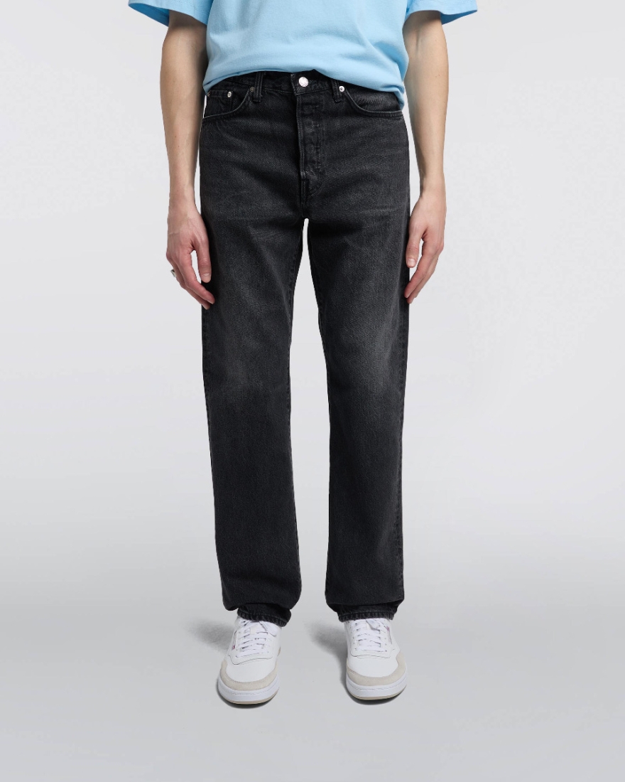 EDWIN Loose Straight Jeans Black