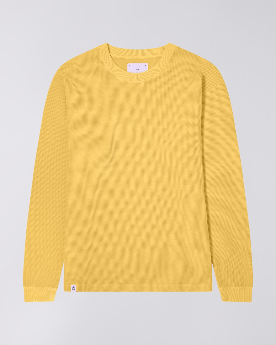 EDWIN Waffle Dizzy T-Shirt LS Yarrow