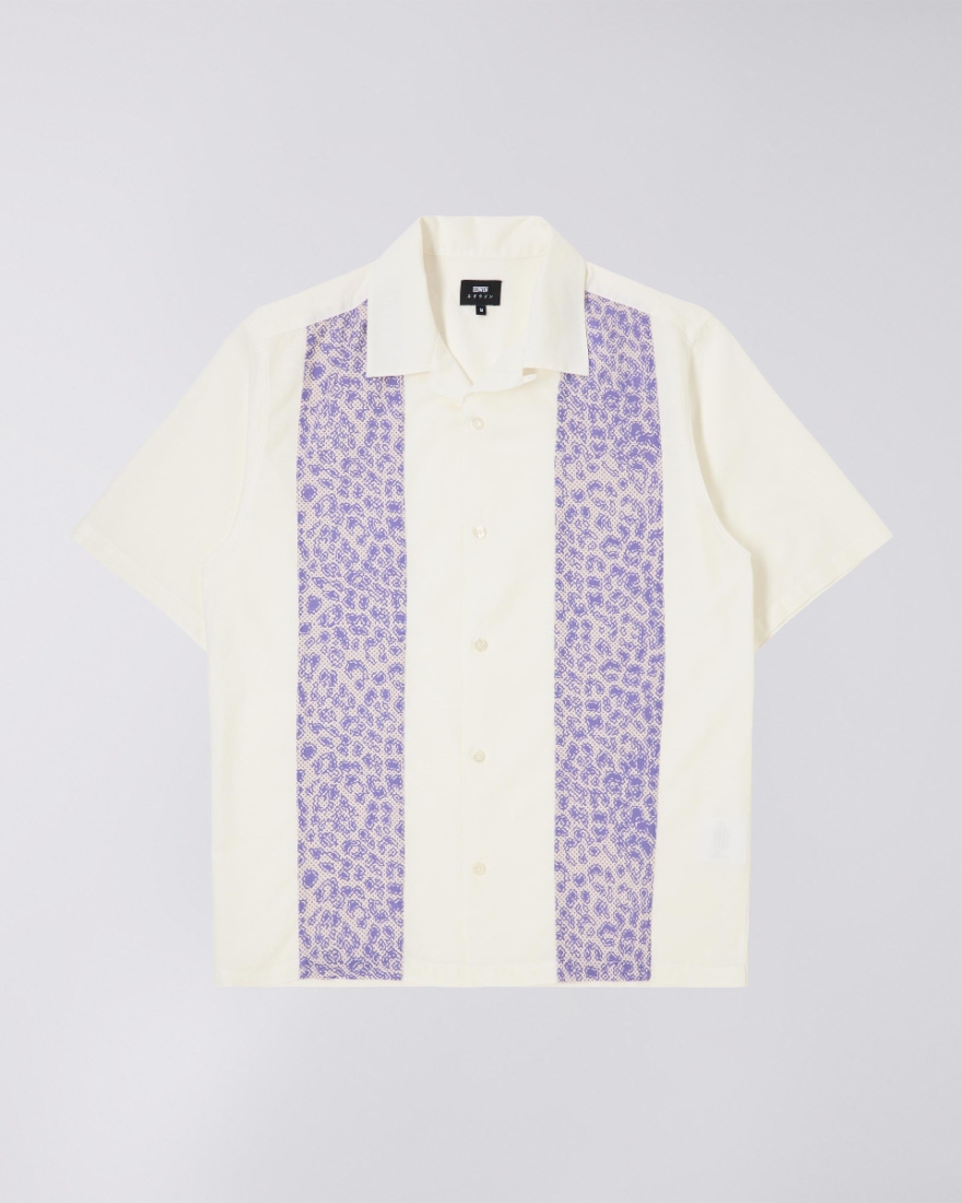 EDWIN Leo Shirt SS Whisper White