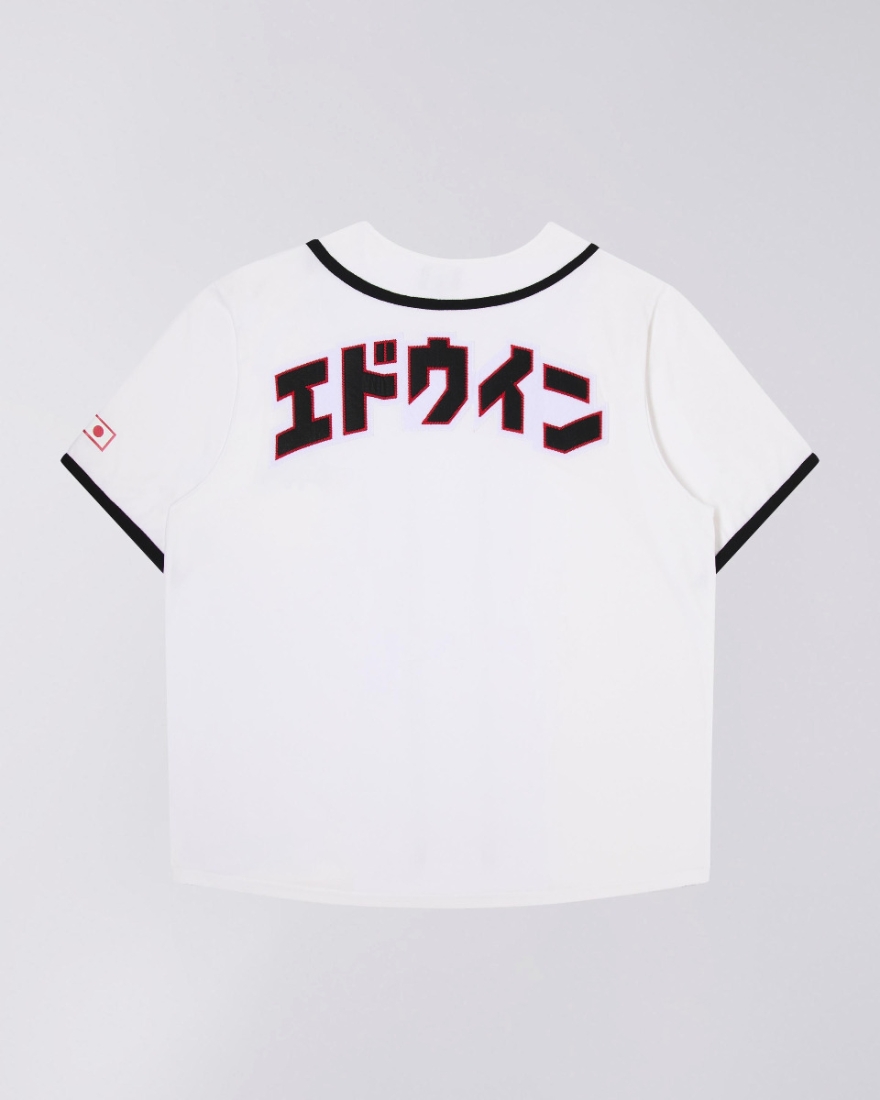 EDWIN Edwin Baseball Shirt SS White