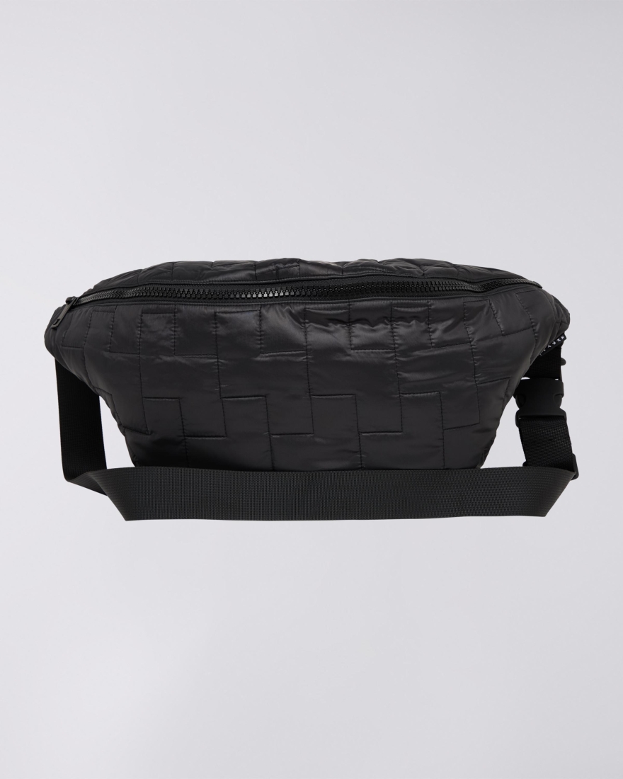 EDWIN Quilted Belt Bag Black
