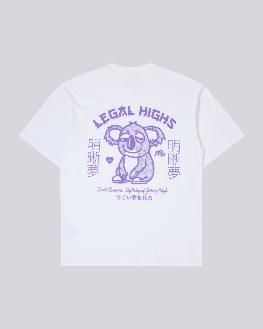 EDWIN Legal Highs T-Shirt  White