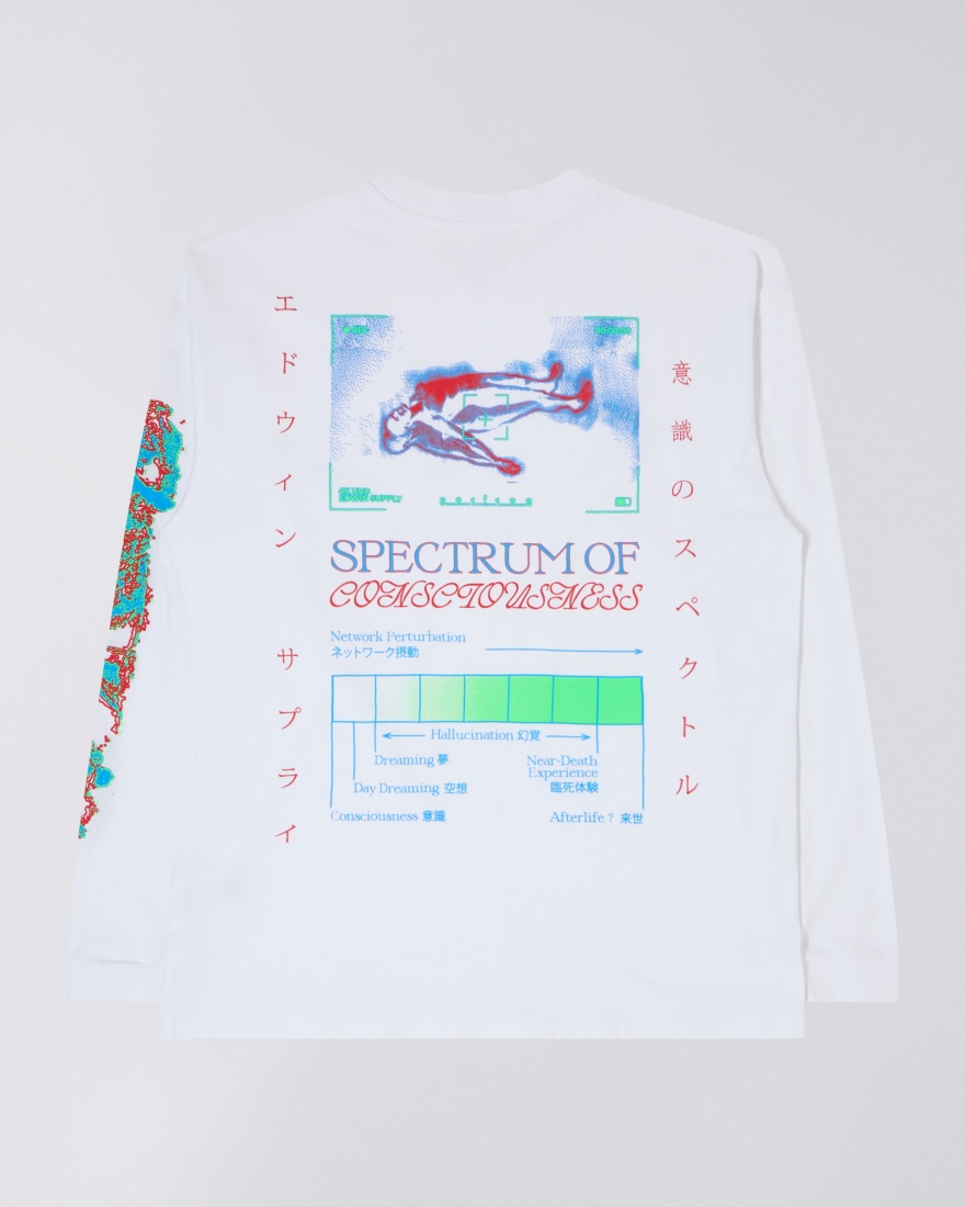 EDWIN Spectrum Of Consciousness T-Shirt LS White