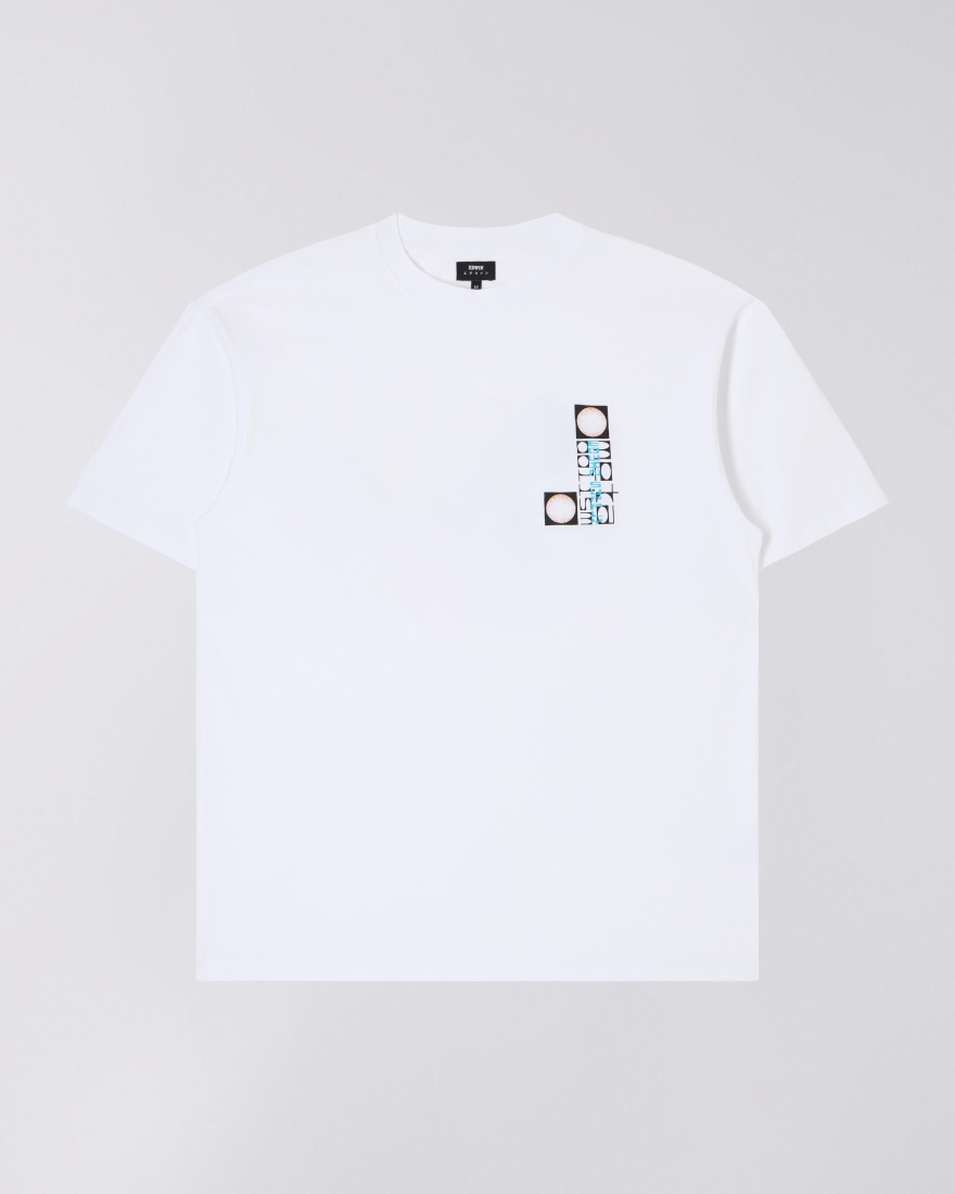 EDWIN Helix City T-Shirt White