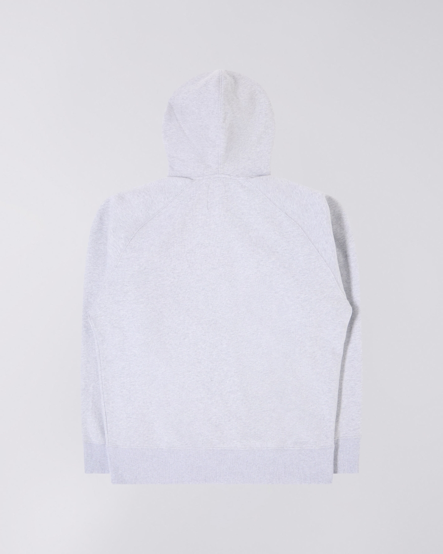 EDWIN High Life Low Levels Hoodie Sweat Grey Marl