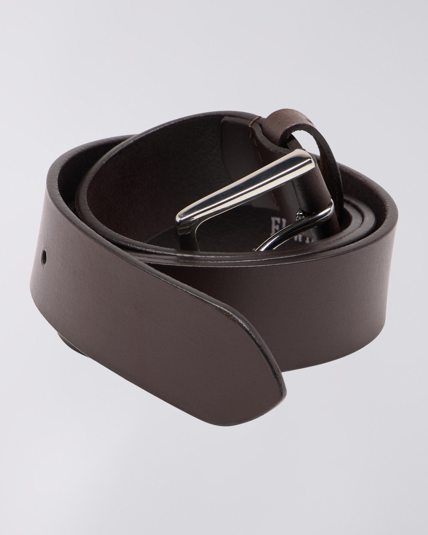 EDWIN Forever Belt Dark Brown