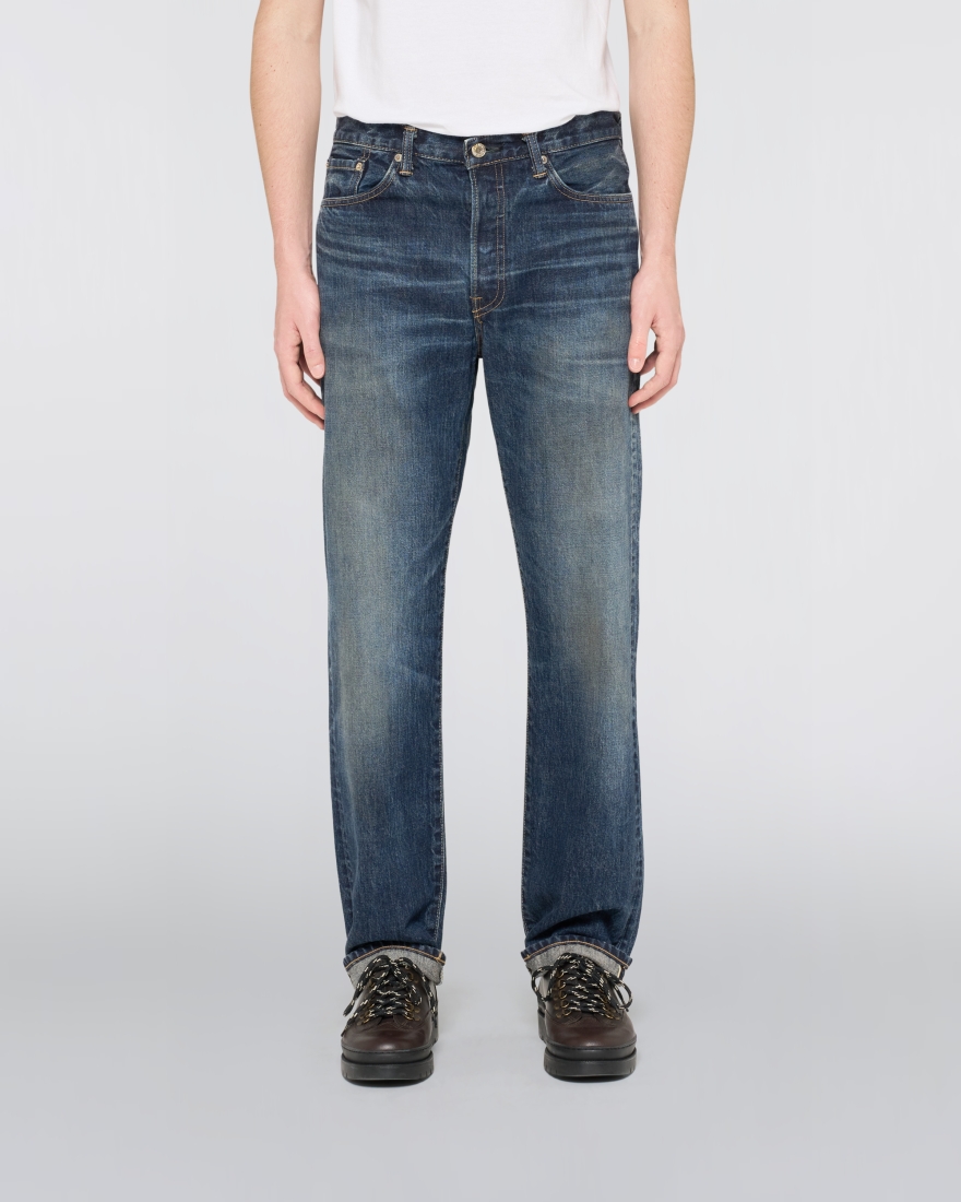 EDWIN Regular Straight Jeans Blue