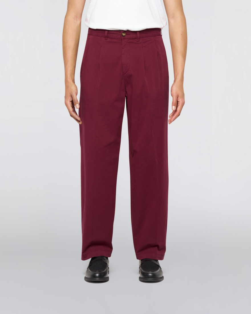 EDWIN Sorren Pant Red Plum