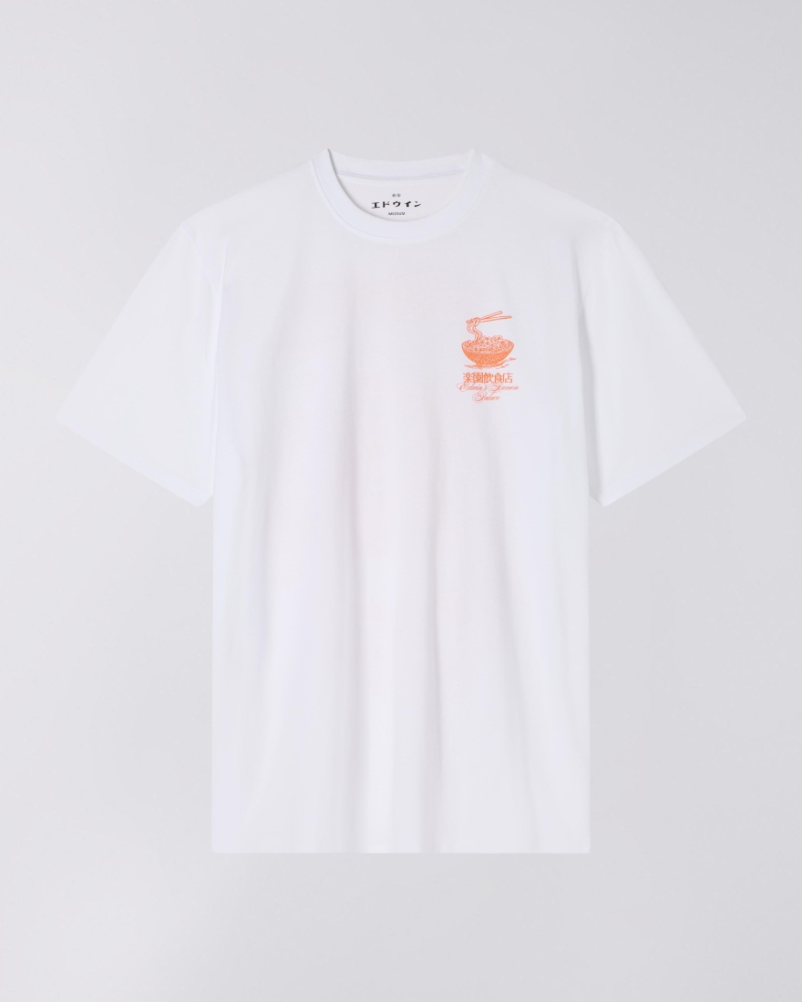 EDWIN Ramen Palace T-Shirt White