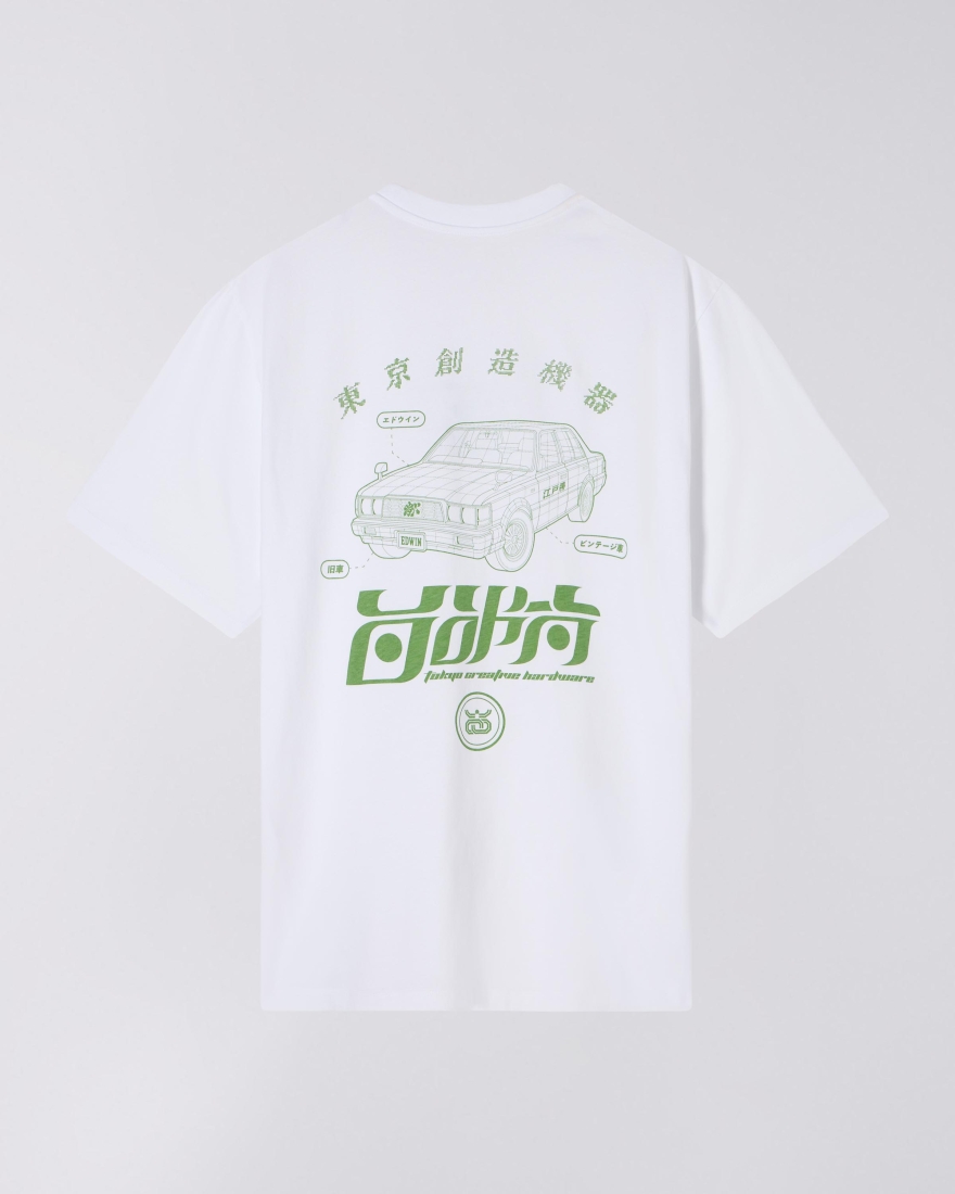 EDWIN Staff T-Shirt White