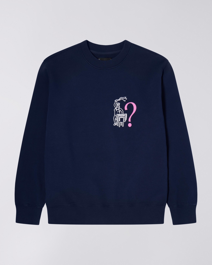 EDWIN Eros Sweat Maritime Blue