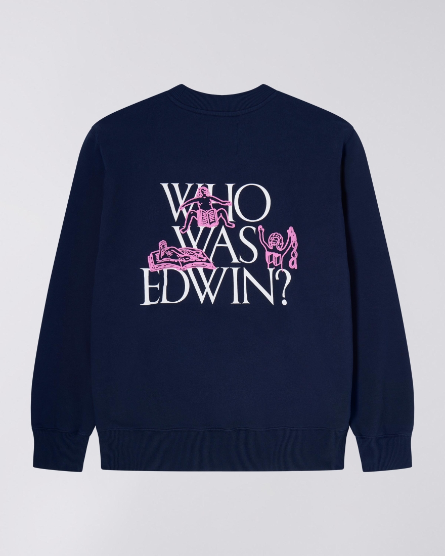 EDWIN Eros Sweat Maritime Blue