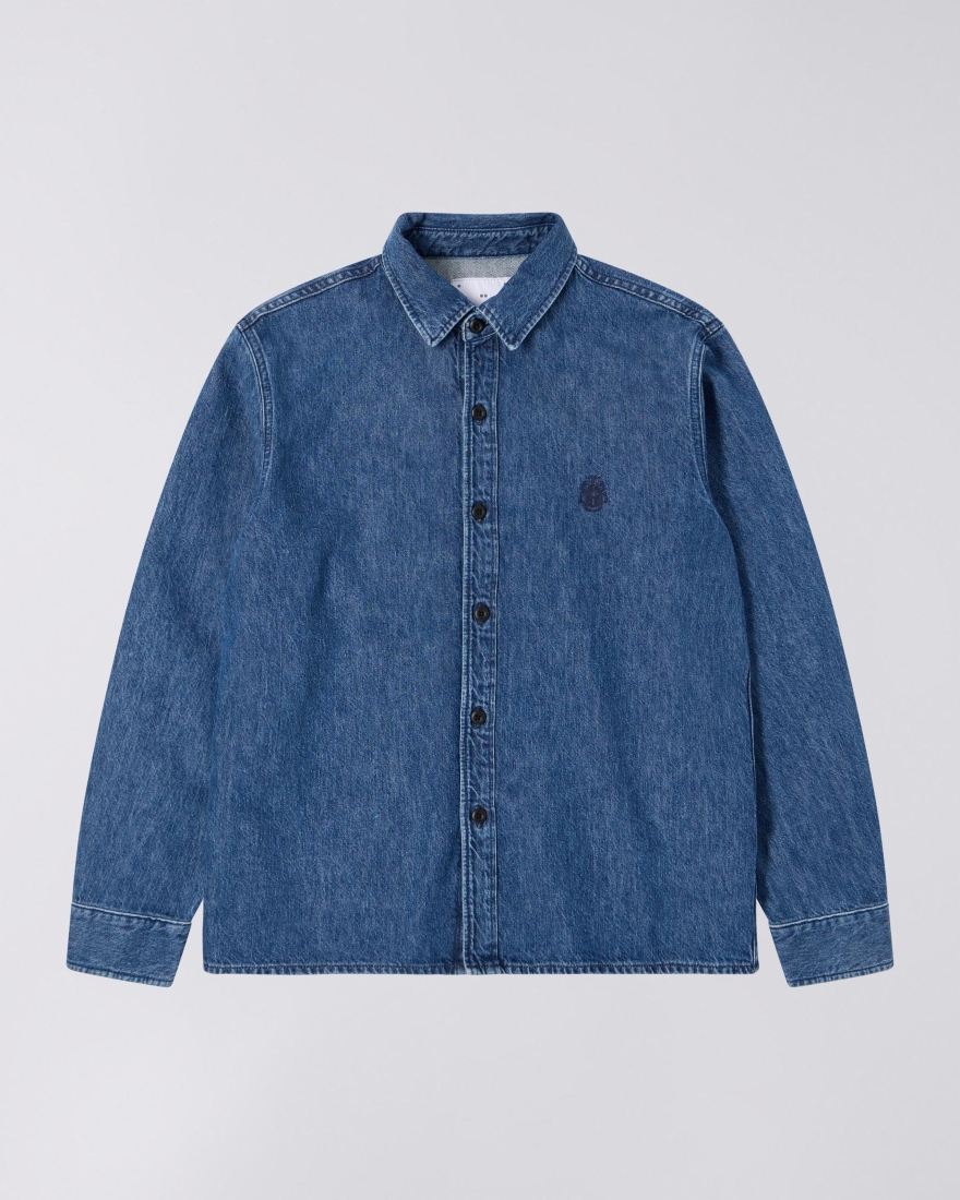 EDWIN Sebastian Shirt LS Blue