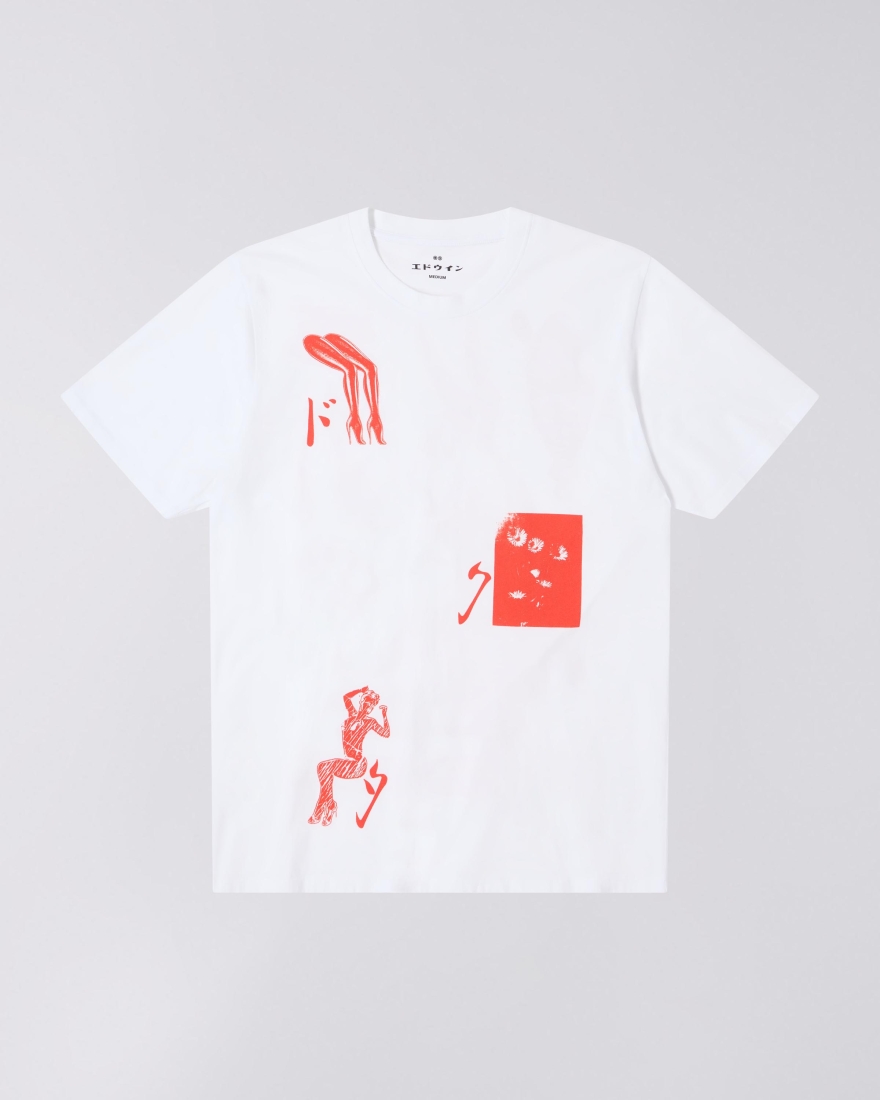 EDWIN Dokuta Desire T-Shirt White
