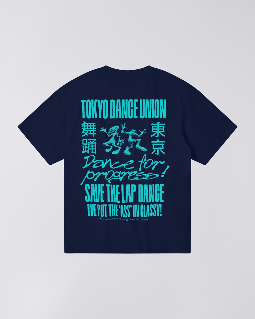 EDWIN Tokyo Dance Union T-Shirt Maritime Blue
