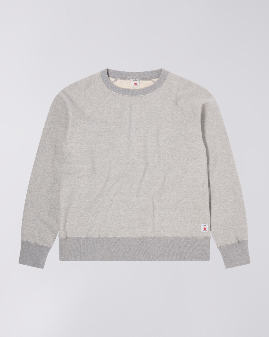 EDWIN Raglan Sleeve Crew Grey
