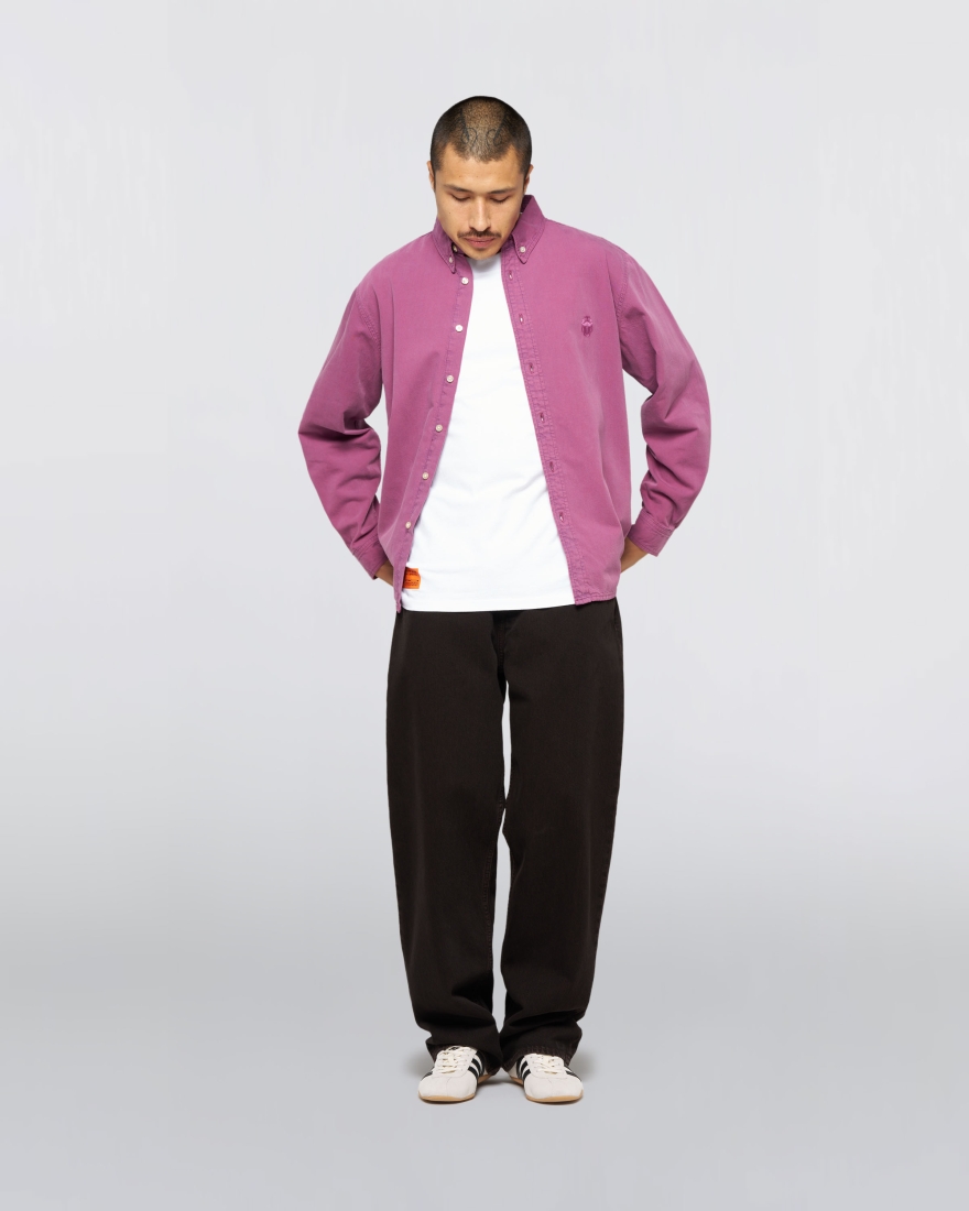 EDWIN Arlo Shirt LS Blue