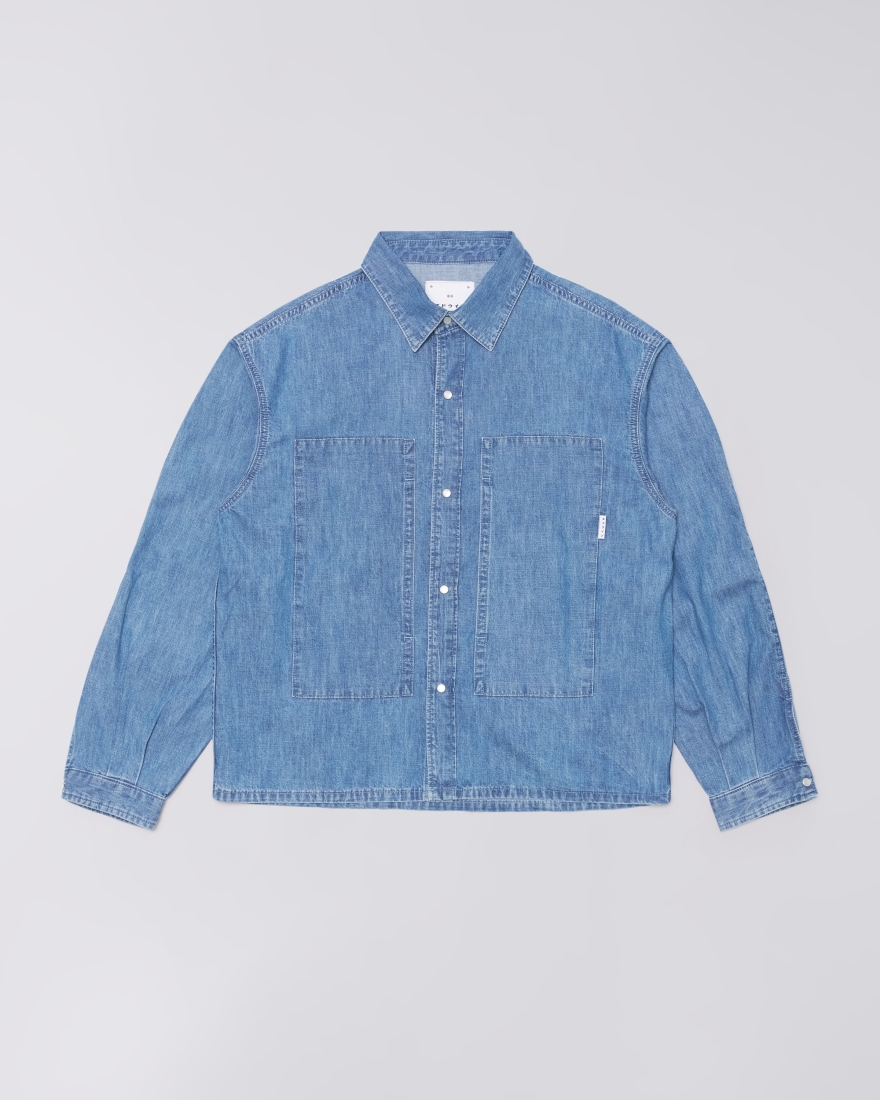 EDWIN Workman Shirt LS Blue