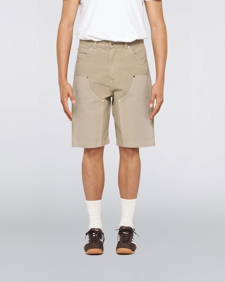 EDWIN Double Knee Worker Short Seneca Rock