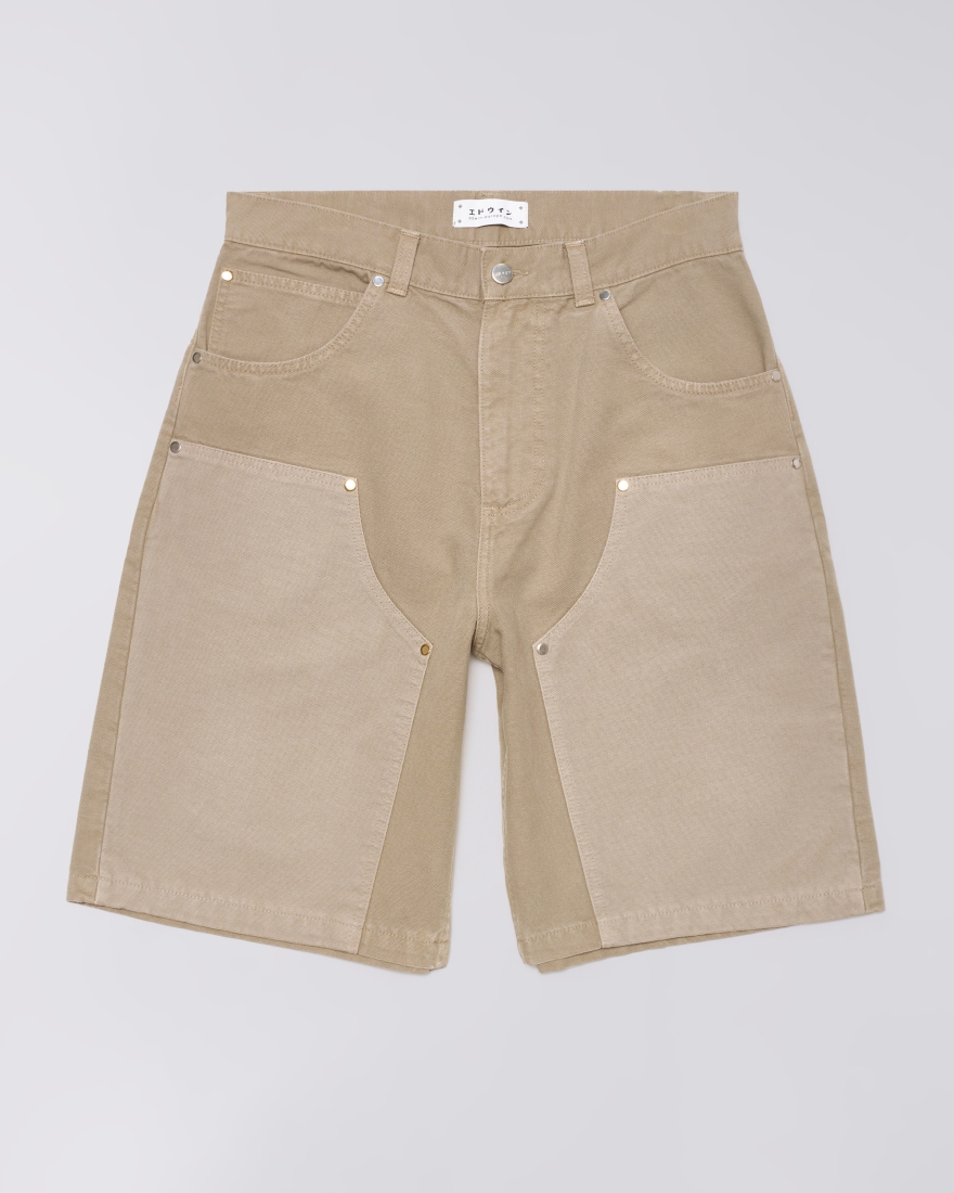 EDWIN Double Knee Worker Short Seneca Rock