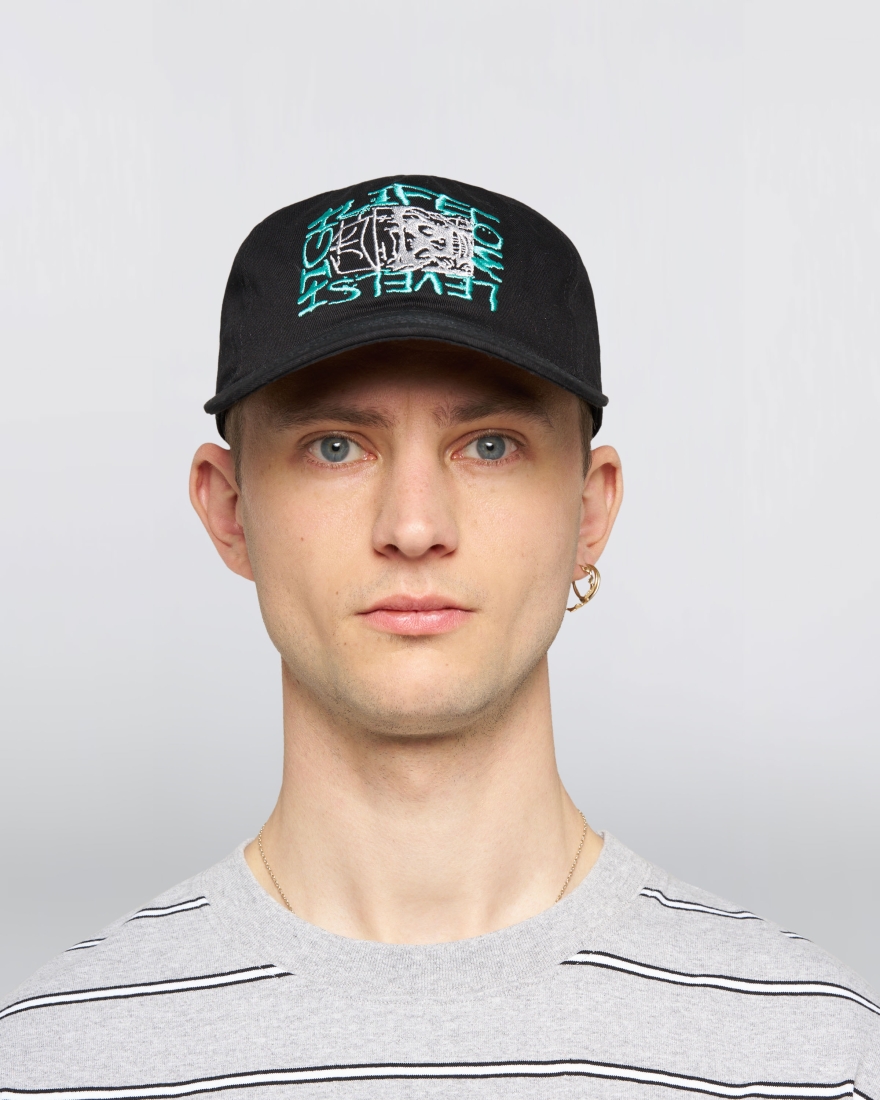 EDWIN Hatty Man 5 Panel Cap Black