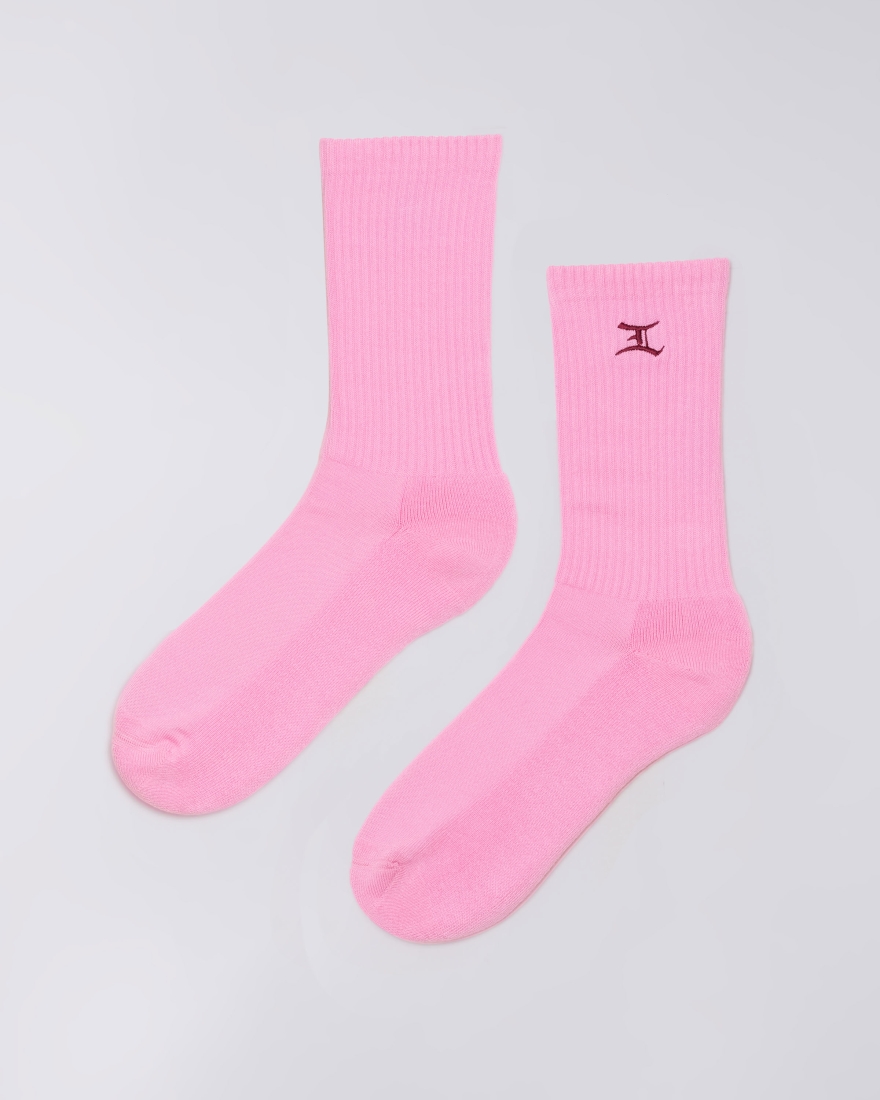 EDWIN Core Socks Pink