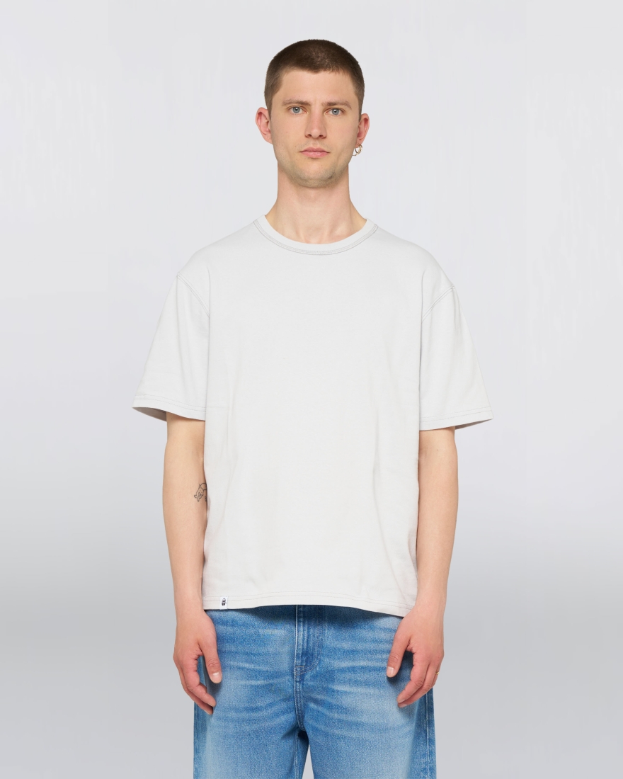 EDWIN Regular Basic T-Shirt Glacier Gray