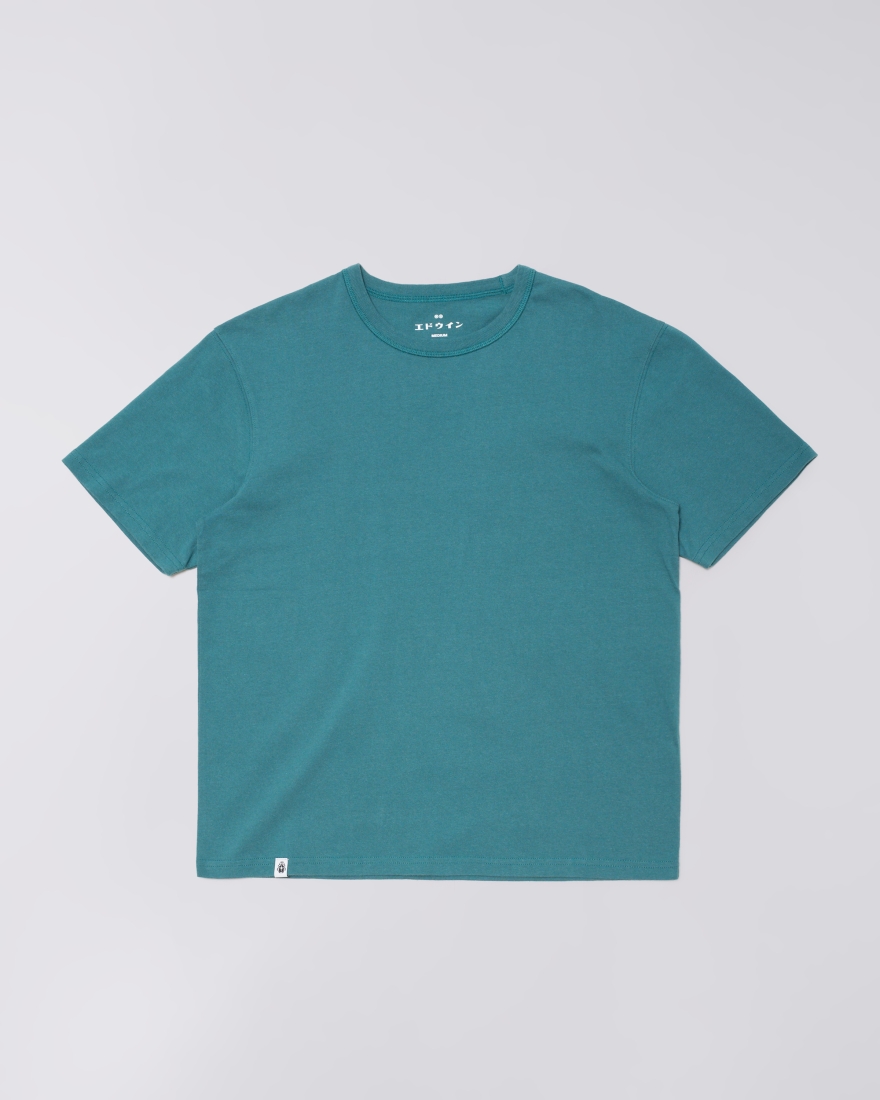 EDWIN Regular Basic T-Shirt Mediterranea