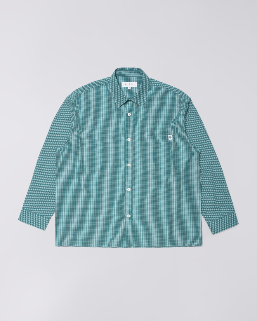 EDWIN Ace Shirt LS Mediterranea