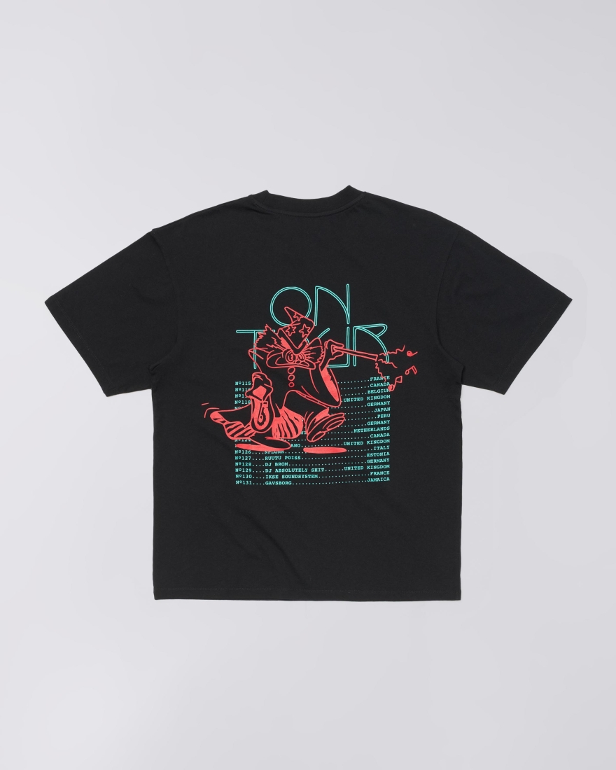EDWIN EMC On Tour T-Shirt Black