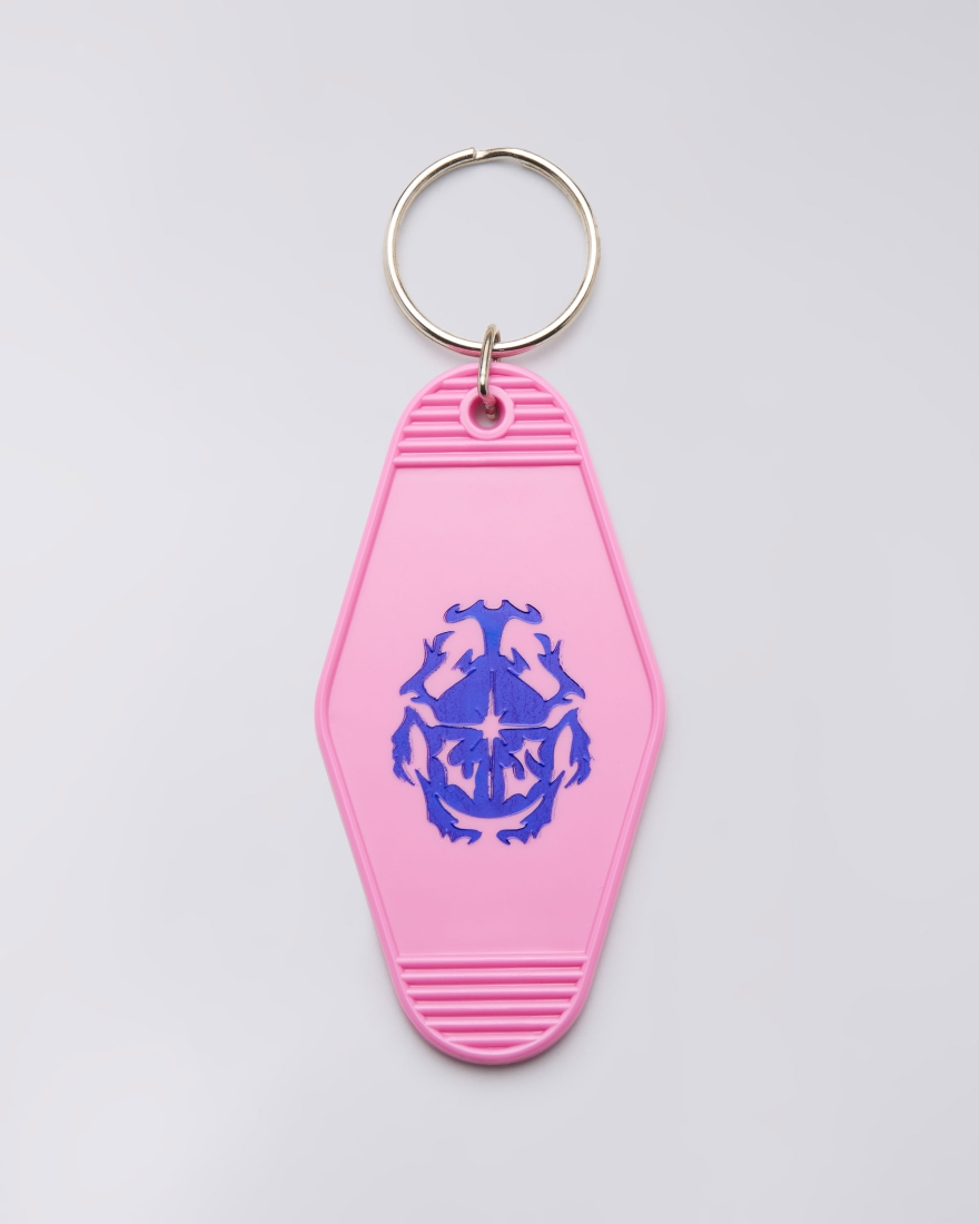 EDWIN Hotel Keyring Pink
