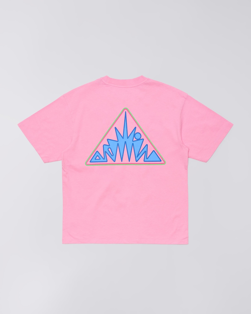 EDWIN Alternative Sources T-Shirt Begonia Pink