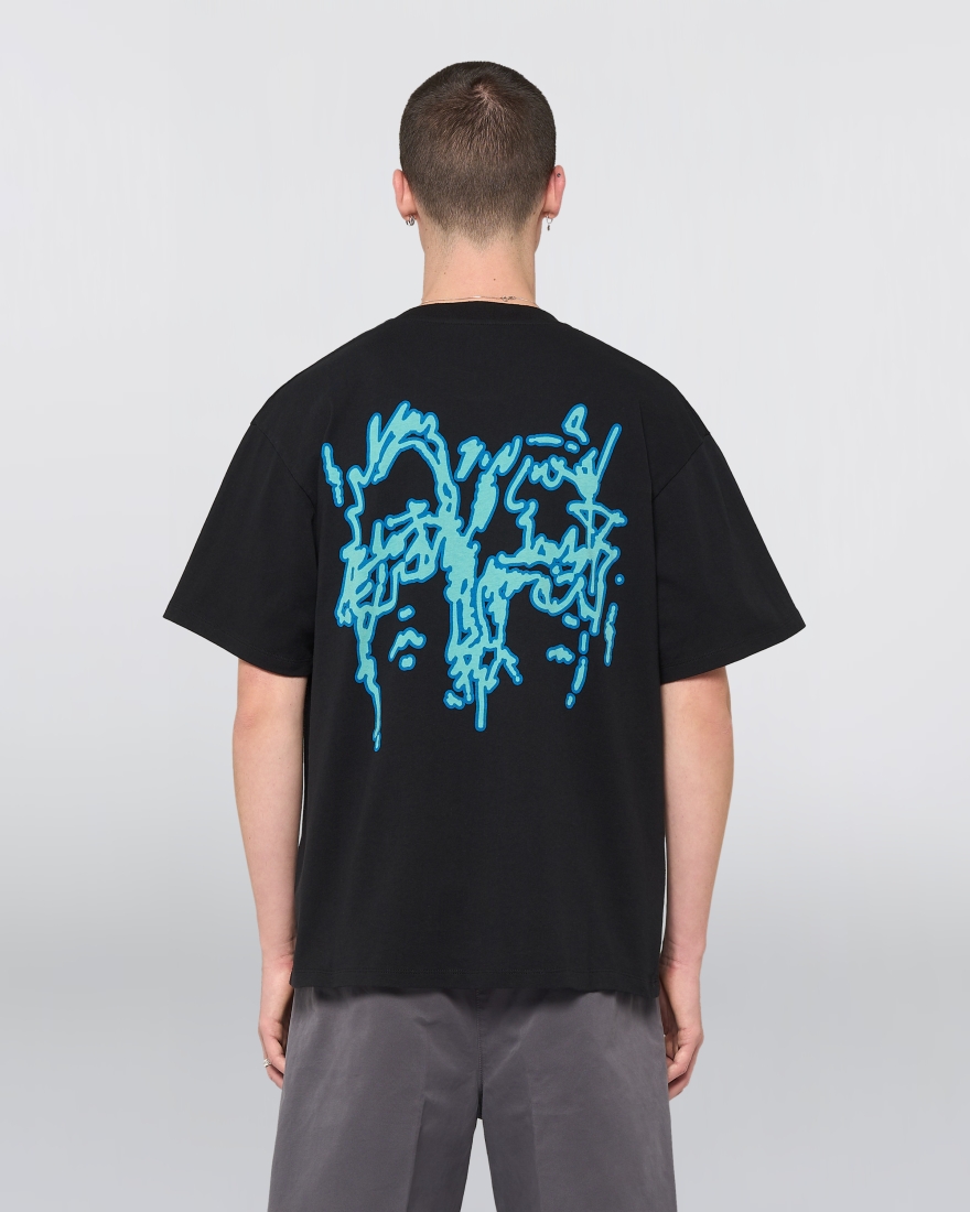 EDWIN How Low T-Shirt Black