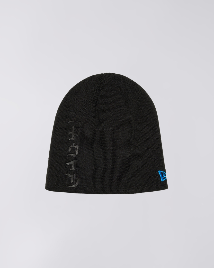 EDWIN EDWIN x New Era Skull Knit Beanie Black