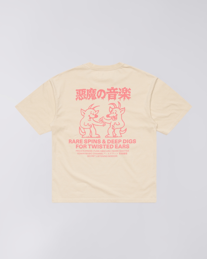 EDWIN Rare Spins T-Shirt Fog