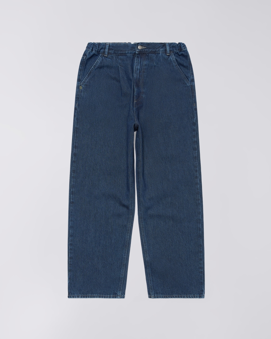 EDWIN Elasticated Pleated Pant Blue