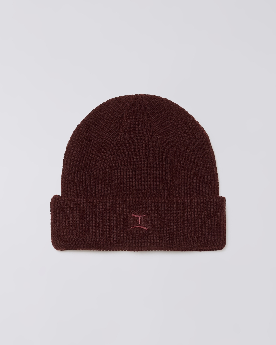 EDWIN Waffle Beanie Rum Raisin