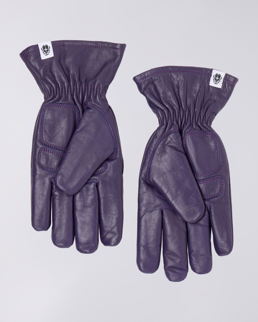 EDWIN Function Gloves Purple Plumeria
