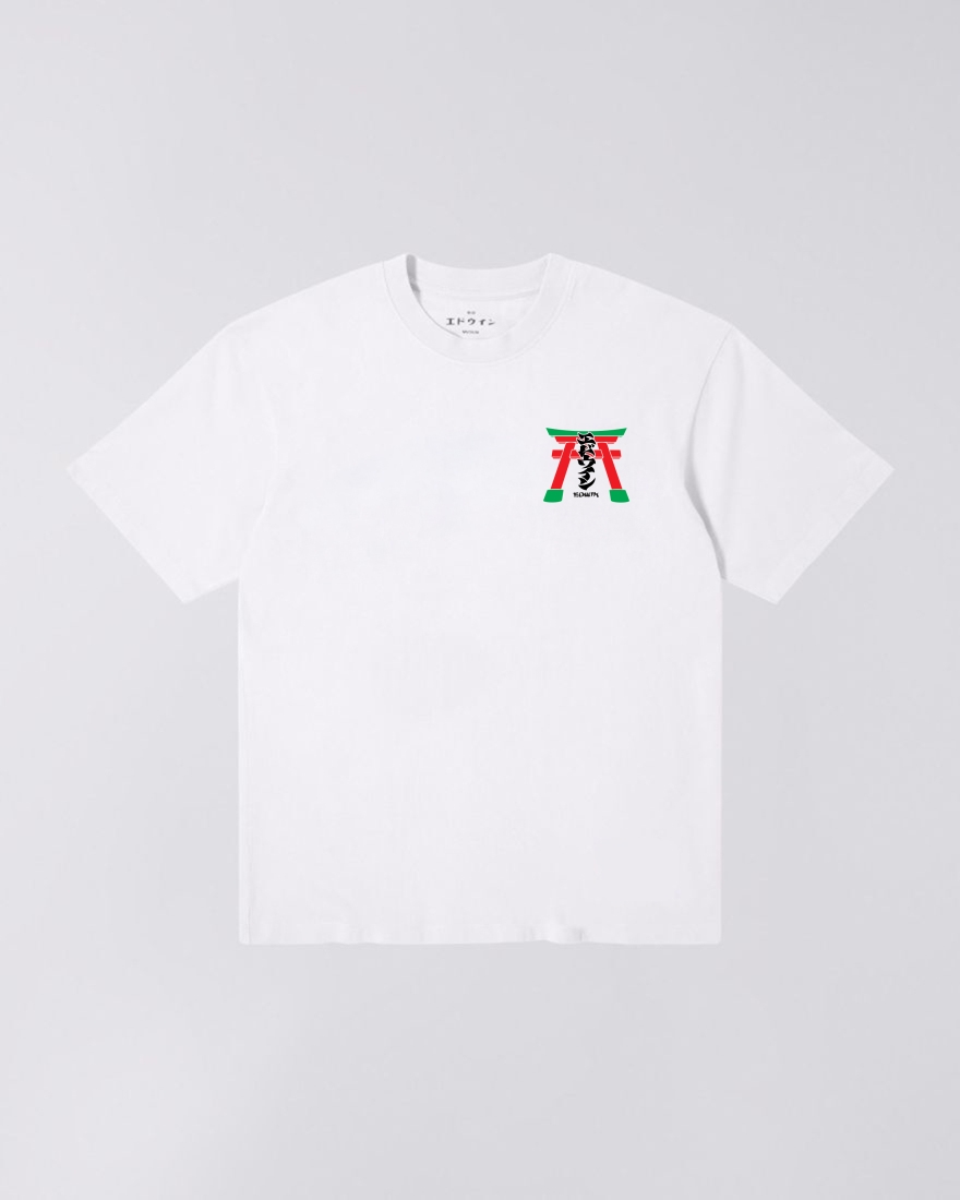 EDWIN Torii T-Shirt White