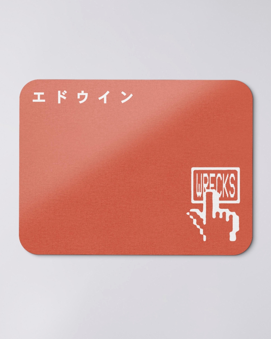 EDWIN My Computer Mouse Mat Terracotta