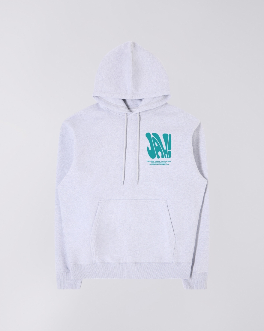 EDWIN United We Stand Hoodie Sweat Grey Marl