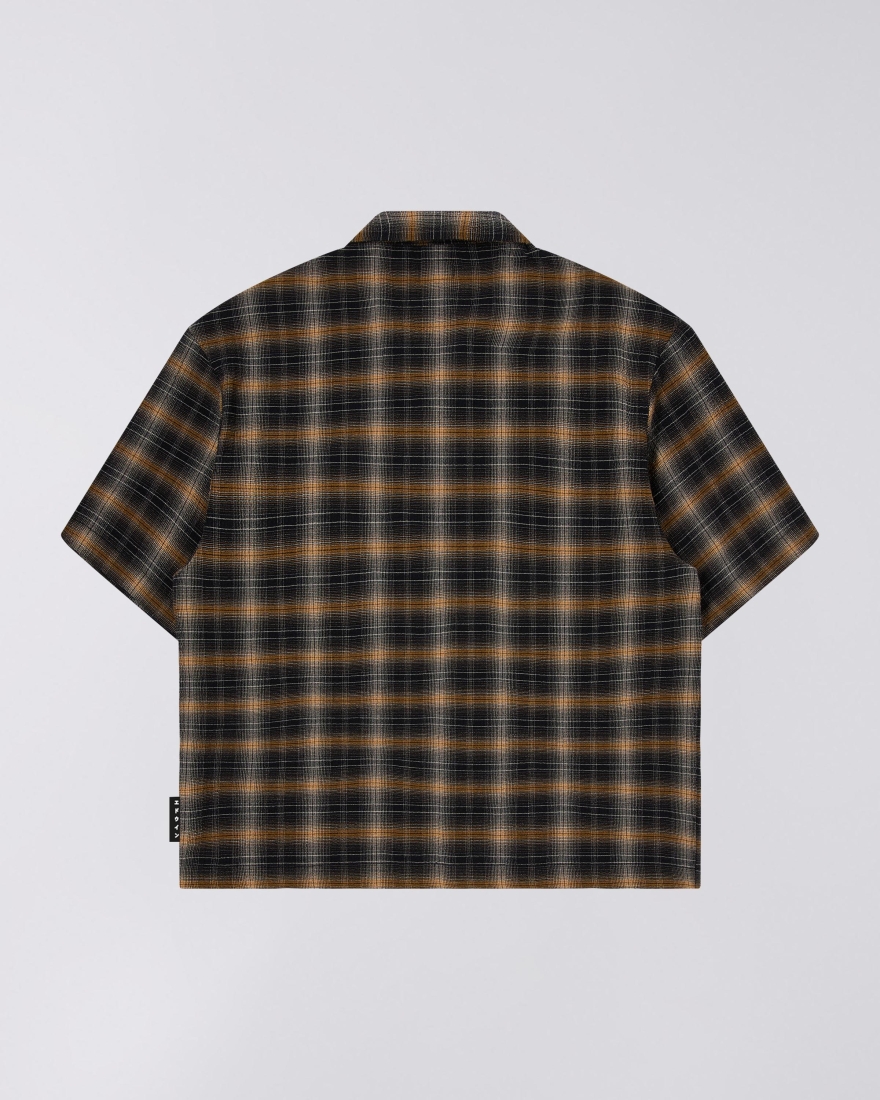 EDWIN Saga Shirt SS Black / Yellow