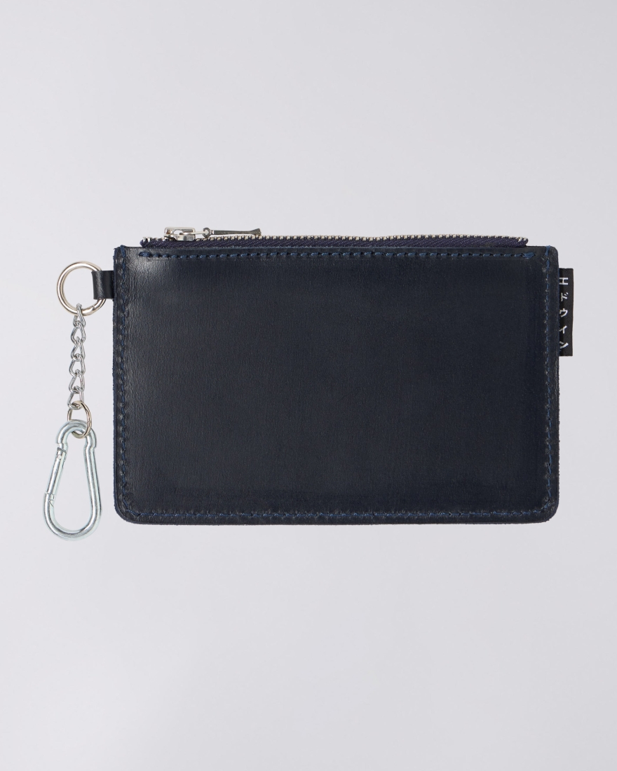 EDWIN Pouch Leather Navy