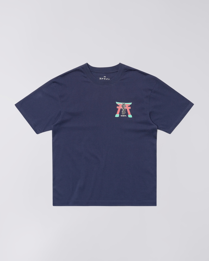 EDWIN Torii T-Shirt Maritime Blue