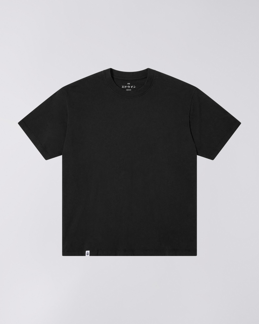EDWIN Oversize Basic T-Shirt Black