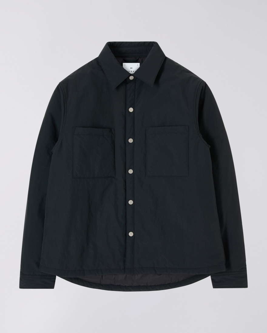 EDWIN Sphere Padded Overshirt LS Black