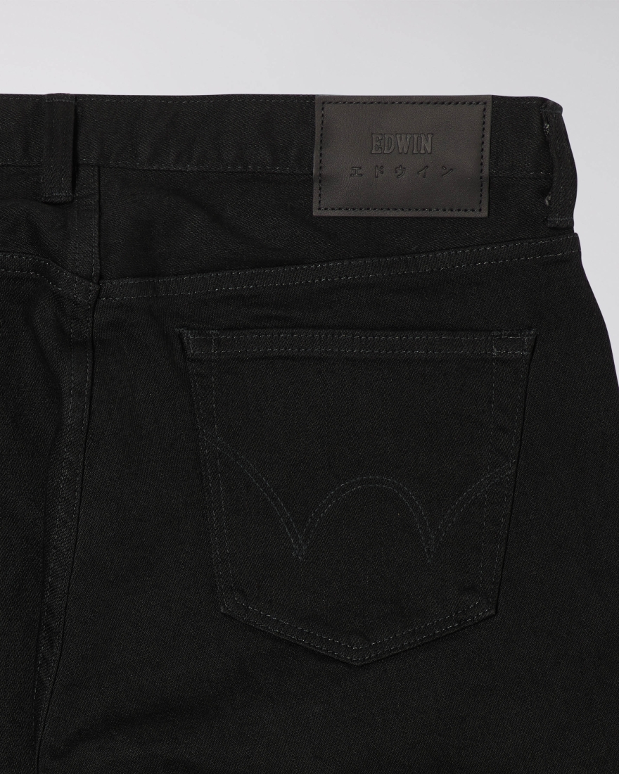 EDWIN Slim Tapered Jeans Black