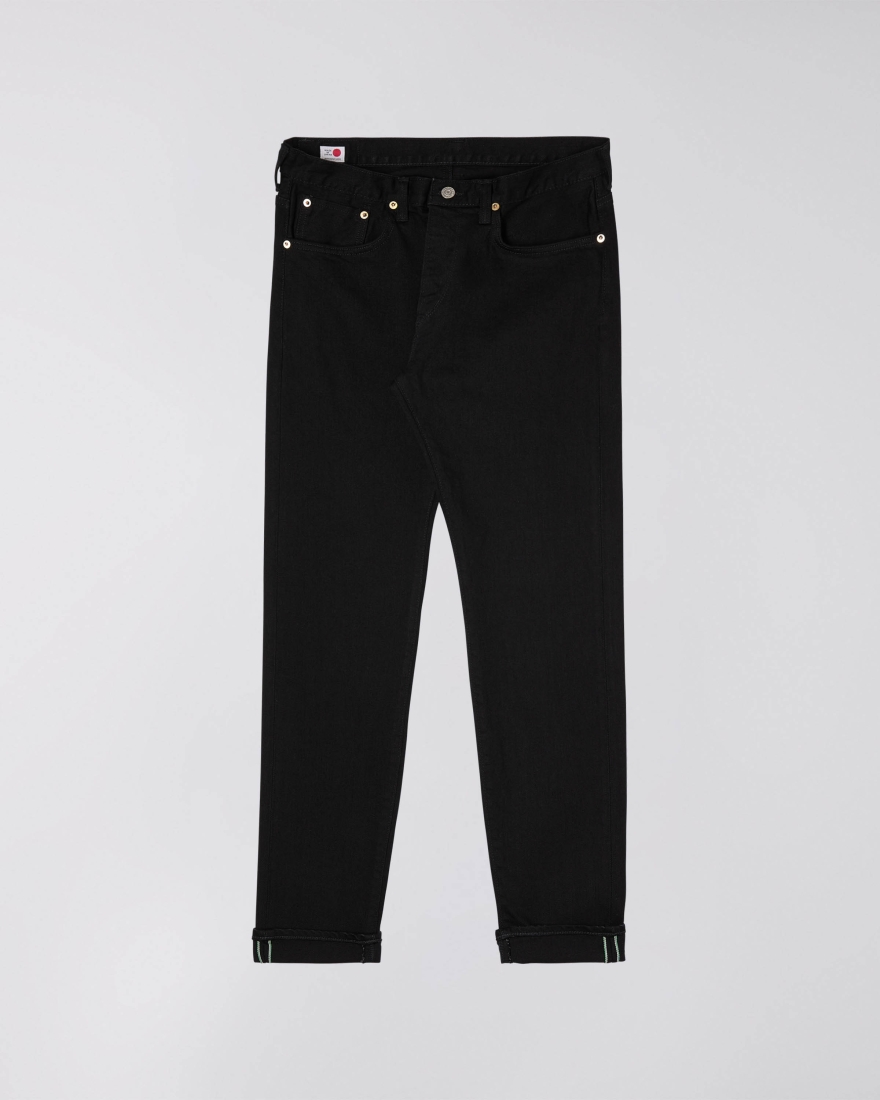 EDWIN Slim Tapered Jeans Black