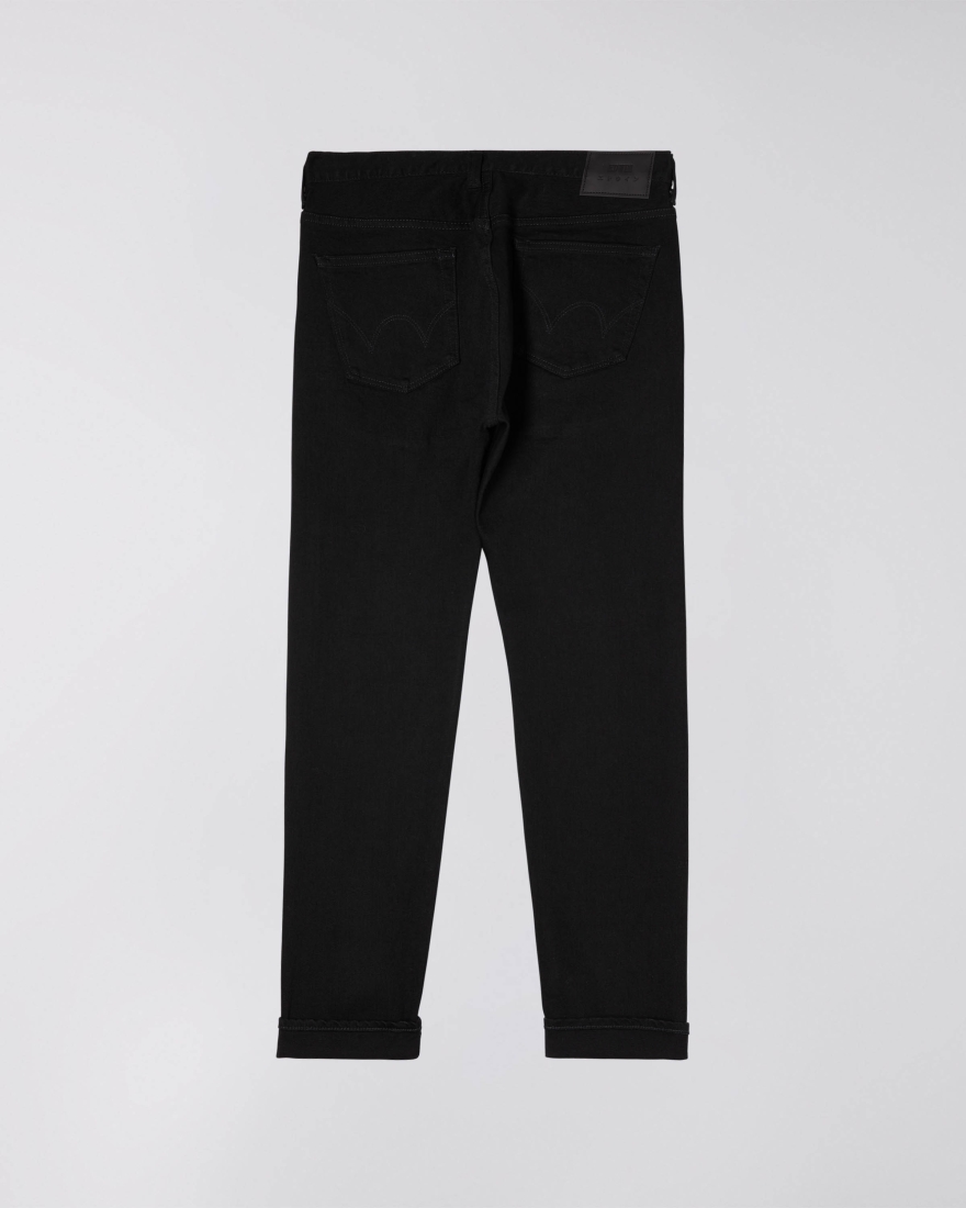 EDWIN Slim Tapered Jeans Black